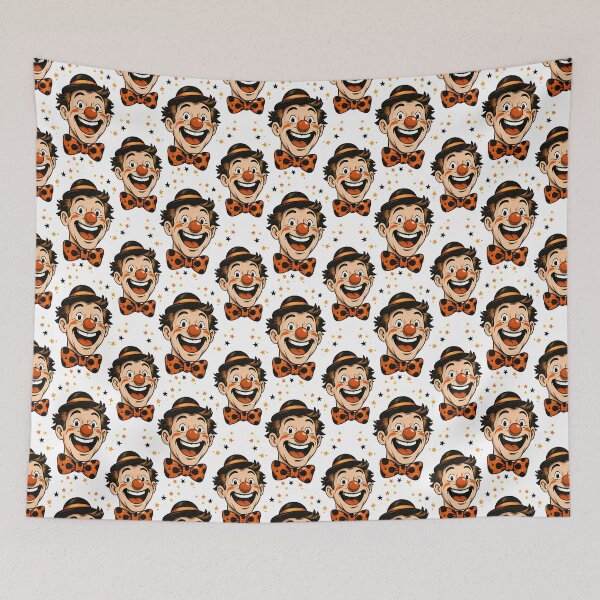 Item preview, Funhaus Circus Clown Illustration designed and sold by tviyluv.