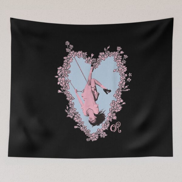 Item preview, Olivia Rodrigo Heart Swing Floral Photo Frame designed and sold by KarimeRenin.