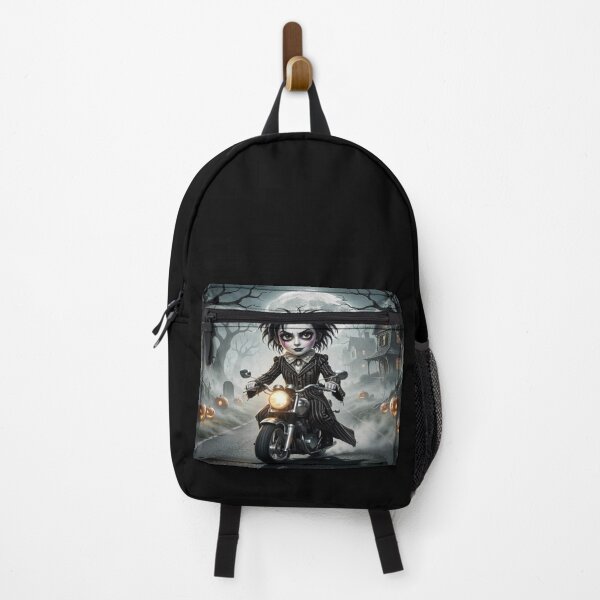 Item preview, Gothic Motorcycle Rider in Dark Fantasy Halloween Style inspired by Burton and Froud designed and sold by FotoworldEdel.