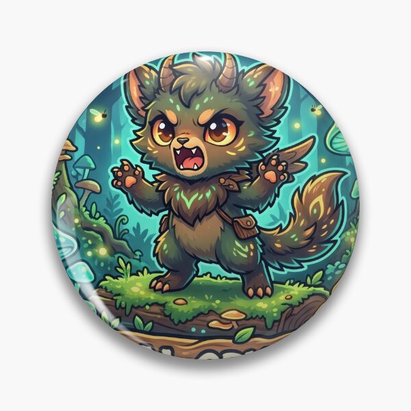 Item preview, Local Cryptid – Cute Forest Monster Fantasy Sticker designed and sold by CuteRage.