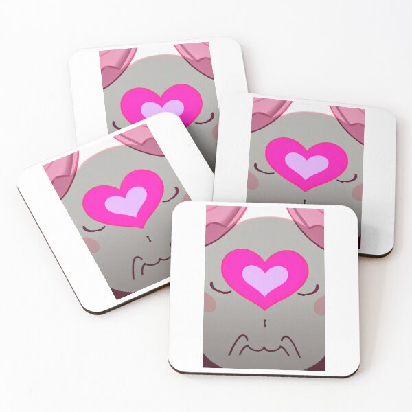 Item preview, Animation - Fictional Character with Vibrant Pink Heart, Animated Series Antagonist designed and sold by AnimeShin.