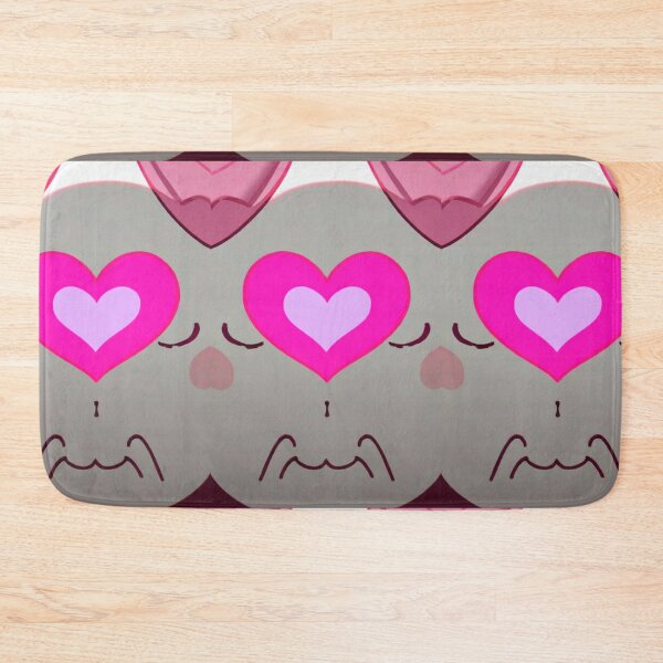 Item preview, Animation - Fictional Character with Vibrant Pink Heart, Animated Series Antagonist designed and sold by AnimeShin.