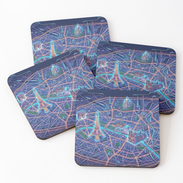 Item preview, Neon Paris among the stars designed and sold by Sigtrix.