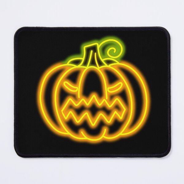 Item preview, Retro Neon Jack-o'-Lantern Pumpkin - Spooky Halloween Glow Pop Art Sticker designed and sold by alalame.