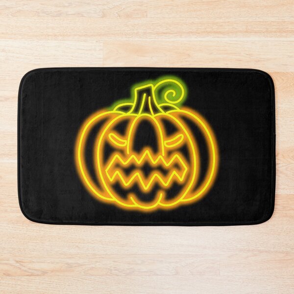 Item preview, Retro Neon Jack-o'-Lantern Pumpkin - Spooky Halloween Glow Pop Art Sticker designed and sold by alalame.