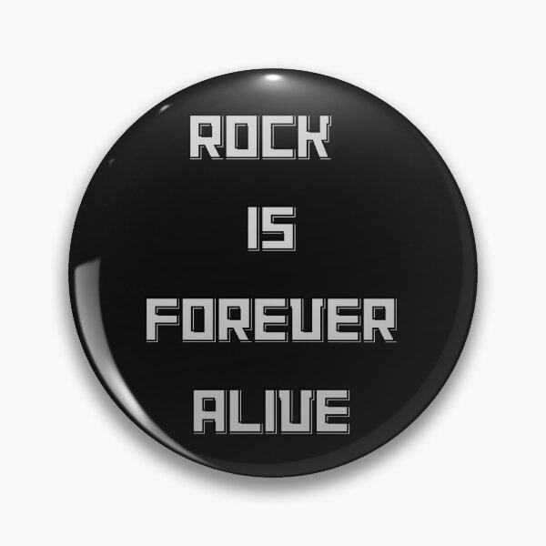 Item preview, Rock Is Forever Alive – Retro Rock Music Fan Tee designed and sold by ArthurShu.