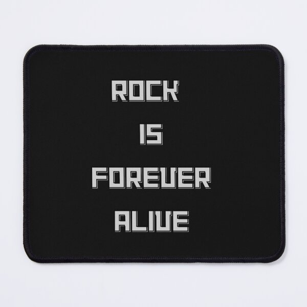 Item preview, Rock Is Forever Alive – Retro Rock Music Fan Tee designed and sold by ArthurShu.