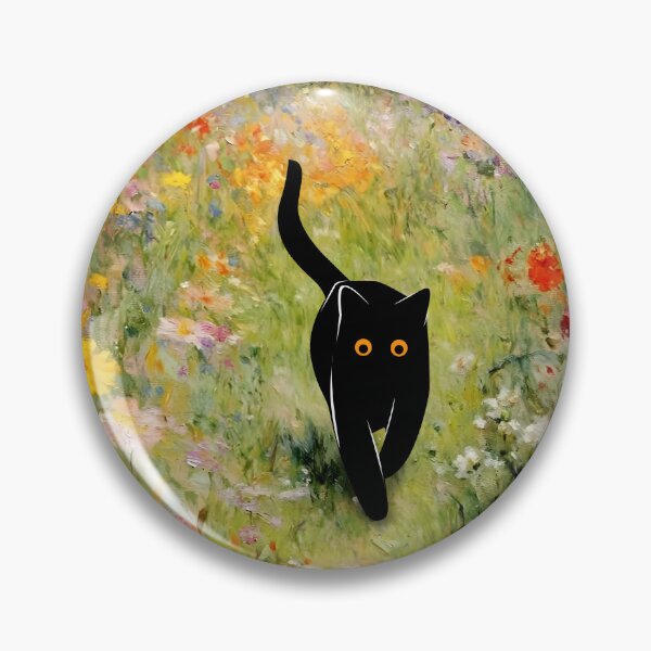 Item preview, cat in the garden designed and sold by PurrfectHome.