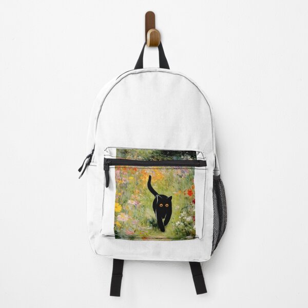 Item preview, cat in the garden designed and sold by PurrfectHome.