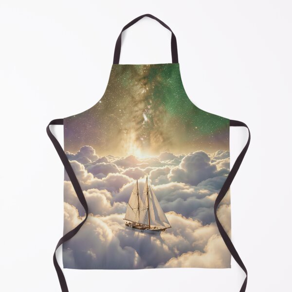 Item preview, The mystical ship in the sea of clouds of eternity designed and sold by VoidVeilStudio.