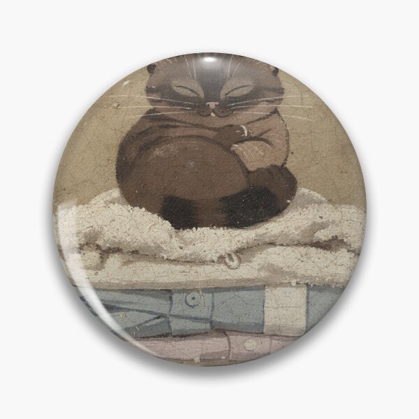Item preview, Sable Burmese Loaf on the Warm Laundry Folk Art designed and sold by PictorialWhimsy.