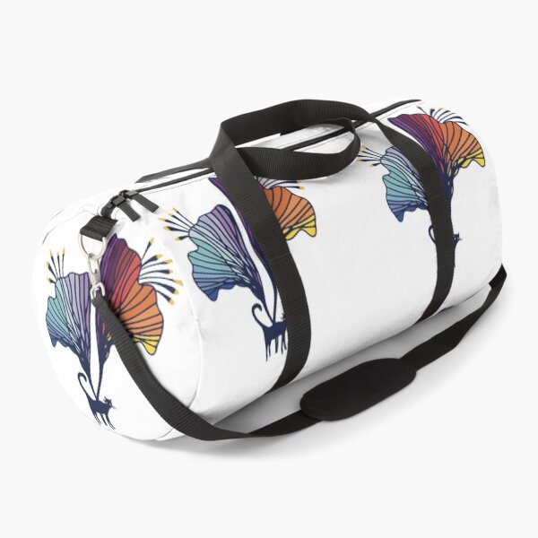 Item preview, Black Cat with Rainbow Flowers designed and sold by IvysCreativityHouse.