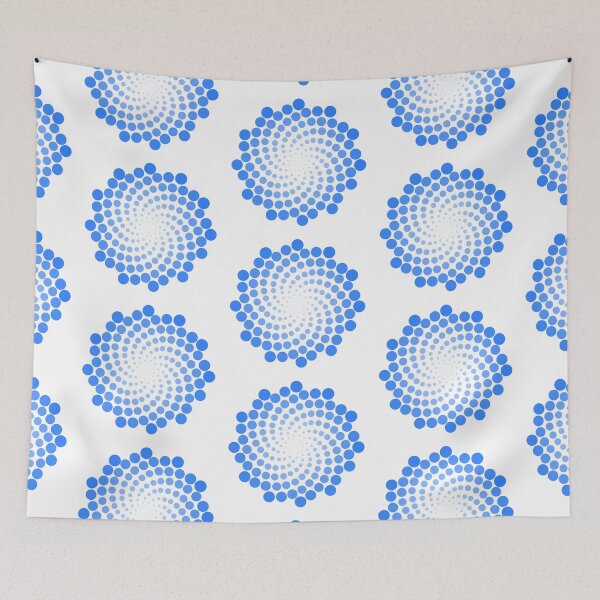 Item preview, blue spiral designed and sold by MausShop.