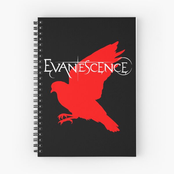Item preview, Evanescence 2026 World Tour Dates Red Bird Silhouette Band designed and sold by AraceLidway.