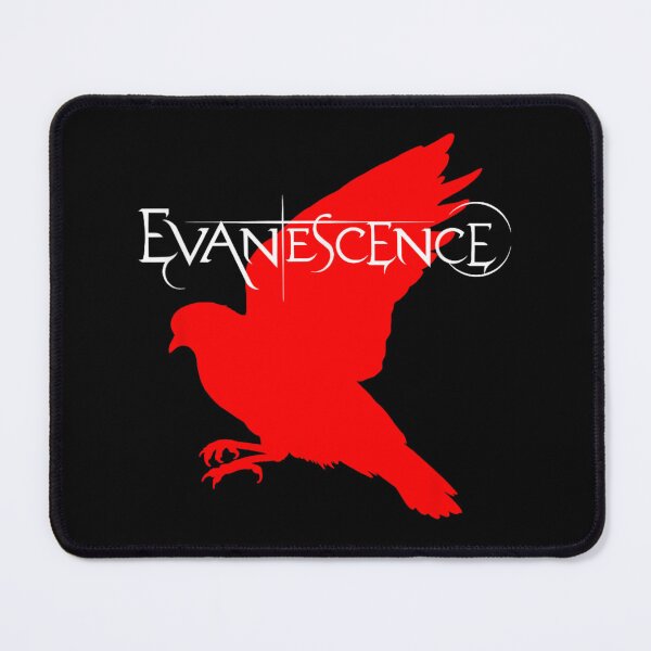 Item preview, Evanescence 2026 World Tour Dates Red Bird Silhouette Band designed and sold by AraceLidway.