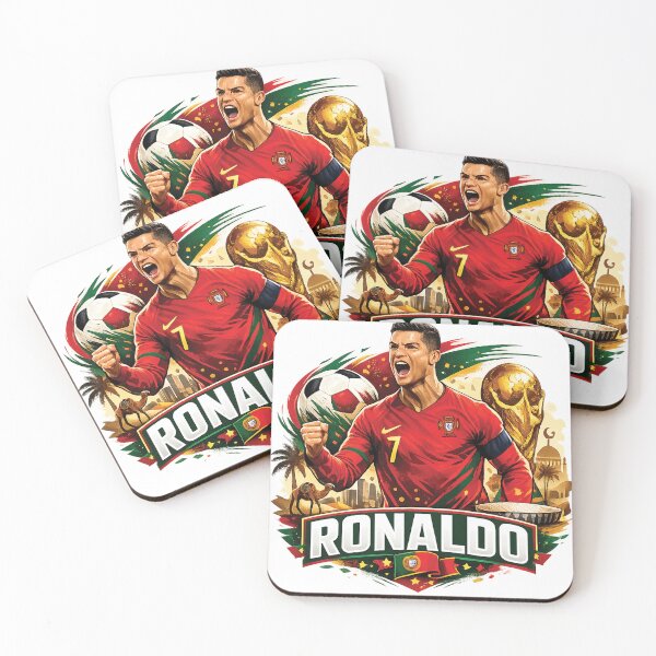 Item preview, Cristiano Ronaldo Portugal World Cup Design | CR7 Football Fan Art PNG | Soccer Legend Graphic T-Shirt Design designed and sold by Graphic Therapist.