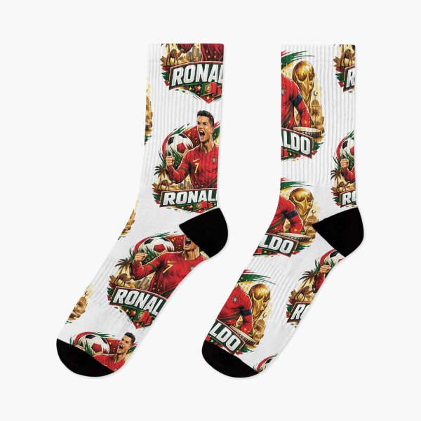 Item preview, Cristiano Ronaldo Portugal World Cup Design | CR7 Football Fan Art PNG | Soccer Legend Graphic T-Shirt Design designed and sold by Graphic Therapist.