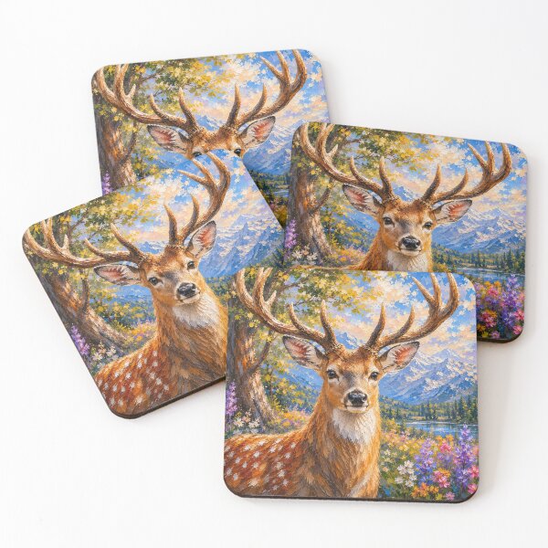 Item preview, Deer designed and sold by BlackDotBunny.