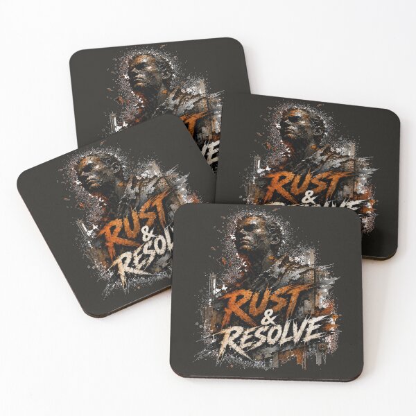 Item preview, Rust & Resolve Industrial Streetwear Graphic designed and sold by Aredbox.