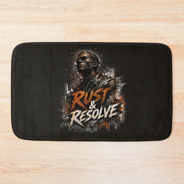Item preview, Rust & Resolve Industrial Streetwear Graphic designed and sold by Aredbox.