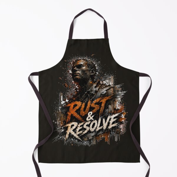Item preview, Rust & Resolve Industrial Streetwear Graphic designed and sold by Aredbox.