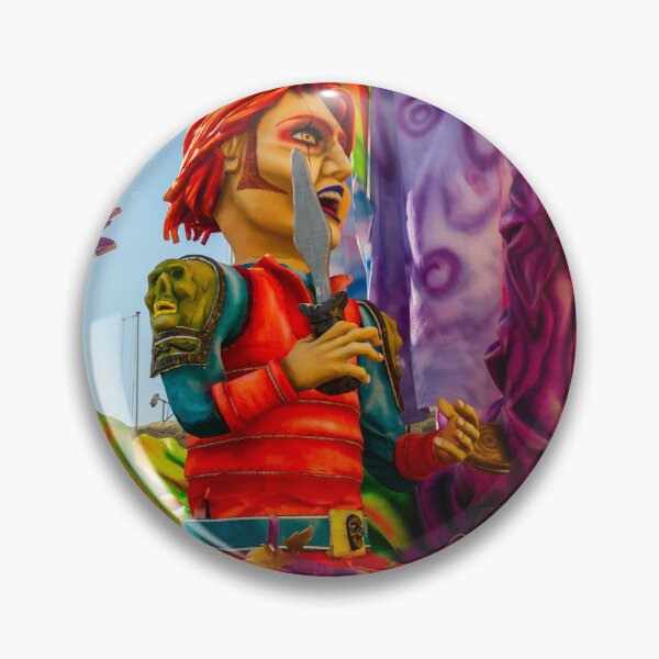Item preview, Colorful Carnival Parade Float With Giant Puppet Warrior and Fantasy Creatures at Festival designed and sold by Nmallia.