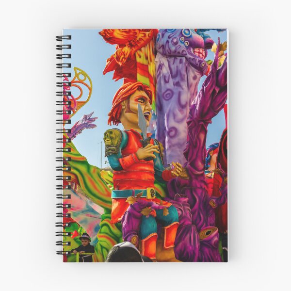 Item preview, Colorful Carnival Parade Float With Giant Puppet Warrior and Fantasy Creatures at Festival designed and sold by Nmallia.