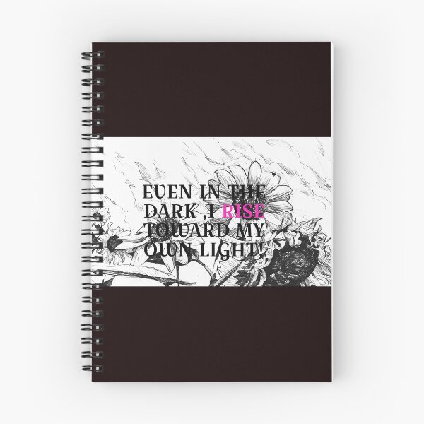 Item preview, Sunflowers in black and white with strong words  designed and sold by wallartofmio.