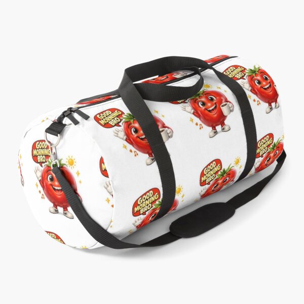 Item preview, Good Morning Bro Funny Tomato Character Cute Coffee Lover Gift designed and sold by Bhinfy.