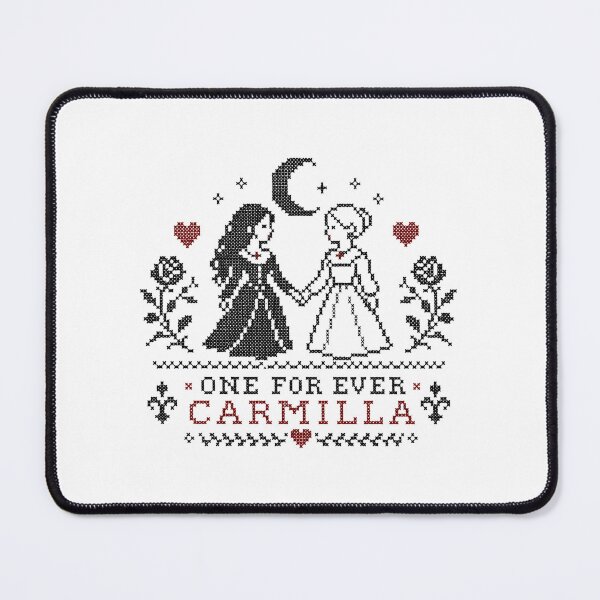Item preview, Carmilla Cross Stitch Pixel Art One For Ever Lesbian Vampire designed and sold by Fenay Designs.