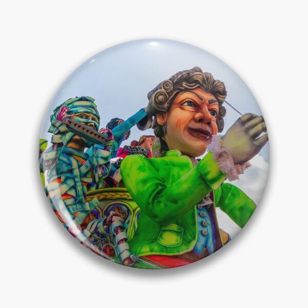 Item preview, Colorful Carnival Parade Float With Giant Puppet Musicians and Vibrant Festival Costumes and Instruments designed and sold by Nmallia.