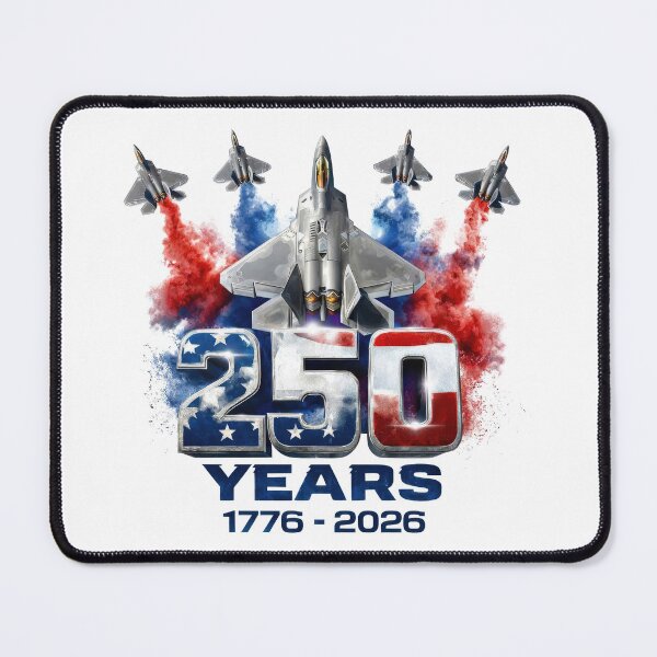 Item preview, USA 250 Years of Freedom Fighter aircrafts United States Semiquincentennial designed and sold by emilypigou.