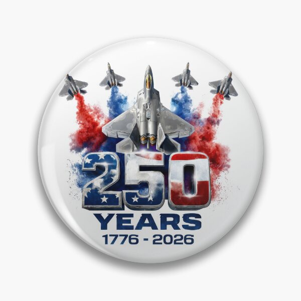 Item preview, USA 250 Years of Freedom Fighter aircrafts United States Semiquincentennial designed and sold by emilypigou.