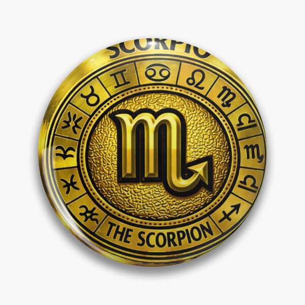 Item preview, Scorpio – The Scorpion | Golden Zodiac Dis designed and sold by Synthos1978.