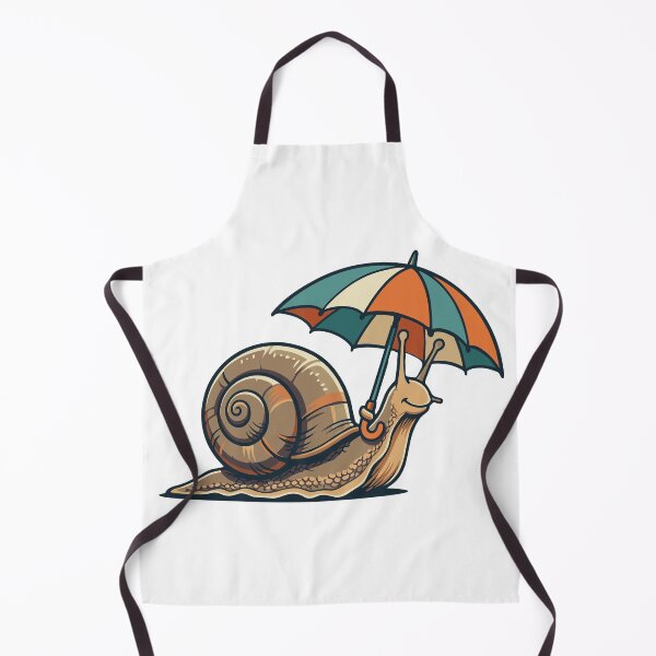 Item preview, Cute Snail with Umbrella designed and sold by BHP Studio.