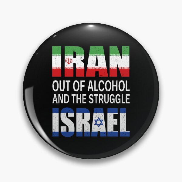 Item preview, Iran Out Of Alcohol And The Struggle Israel Political Satire designed and sold by KAWKAW-DRHM.