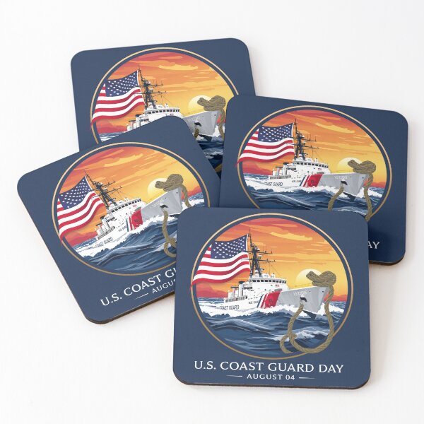 Item preview, USCG Day celebration  designed and sold by Chill Chicken Studio.