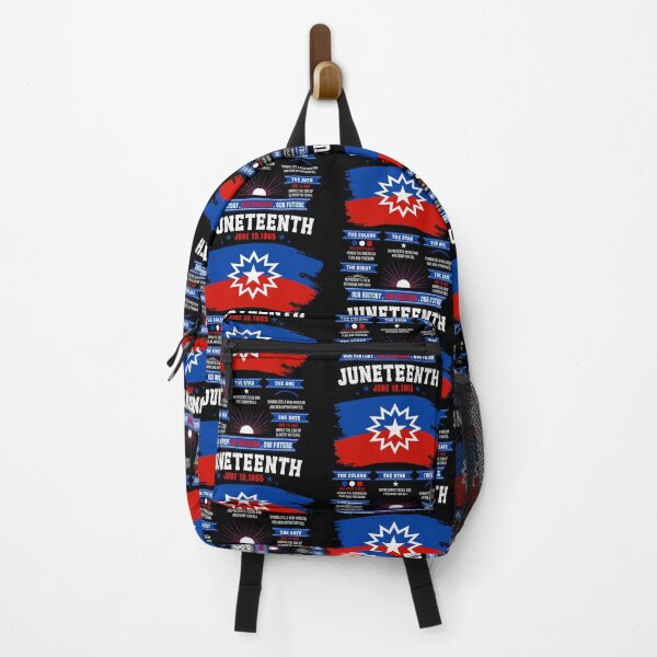 Item preview, Juneteenth Flag Red White Blue Meaning 1865 Black Freedom History designed and sold by KAWKAW-DRHM.