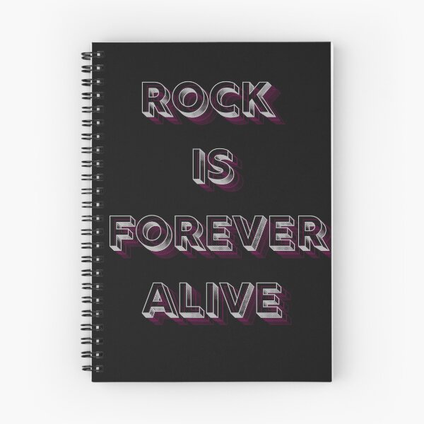Item preview, Rock Is Forever Alive – Retro Rock Music Fan Tee designed and sold by ArthurShu.