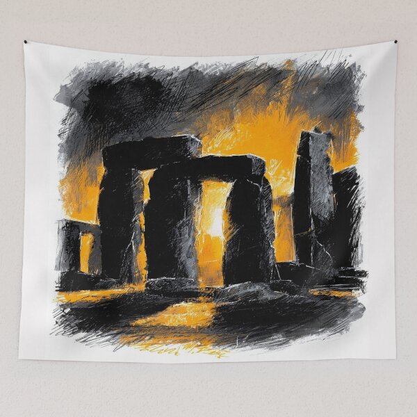 Item preview,  The Sacred Geometry of Stonehenge #9 designed and sold by Helios Be. Lavsh.
