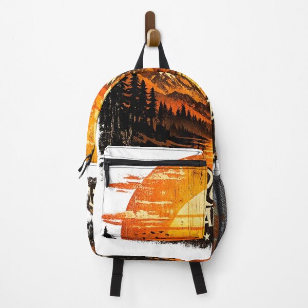 Item preview, Retro Mountain Sunset designed and sold by ShreeNavGraha.