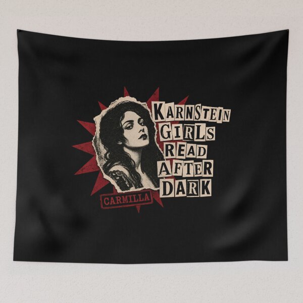 Item preview, Karnstein Girls Read After Dark Carmilla Punk Riot Grrrl Zine designed and sold by Fenay Designs.
