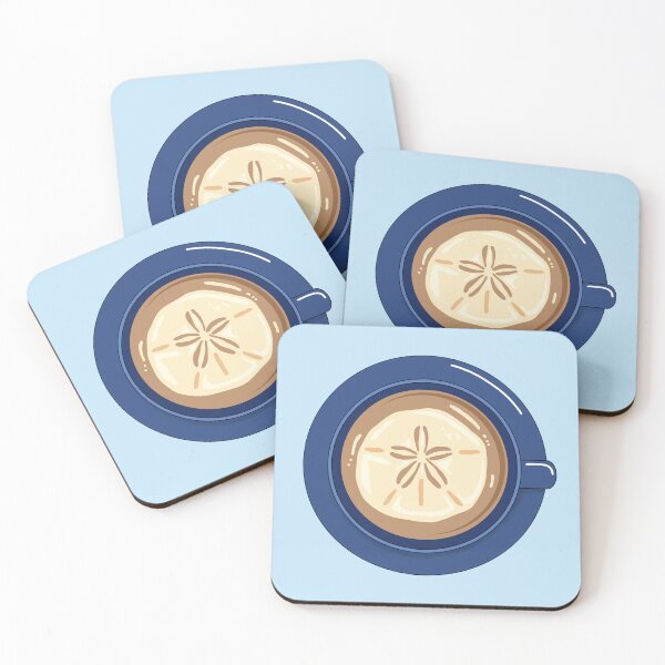 Item preview, Sand Dollar Coffee Latte designed and sold by HRSCreates.