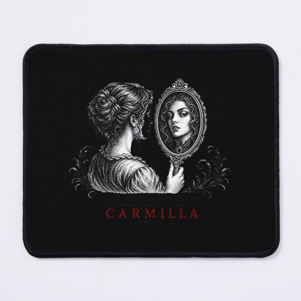 Item preview, Carmilla The Face I Remember Gothic Hand Mirror Vampire Art designed and sold by Fenay Designs.