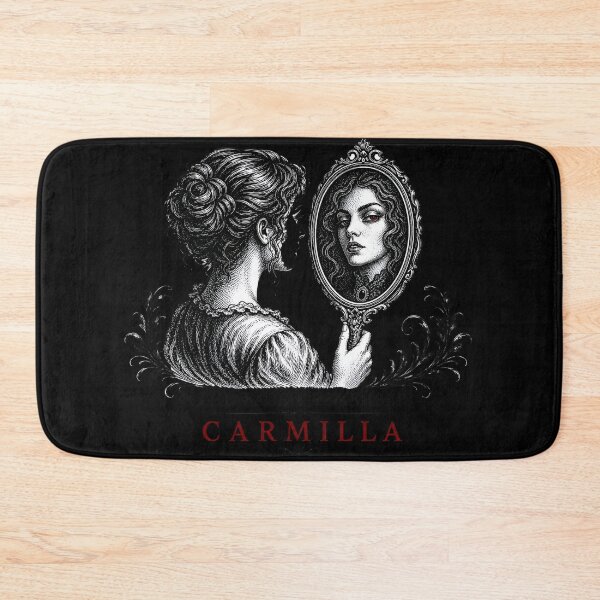 Item preview, Carmilla The Face I Remember Gothic Hand Mirror Vampire Art designed and sold by Fenay Designs.