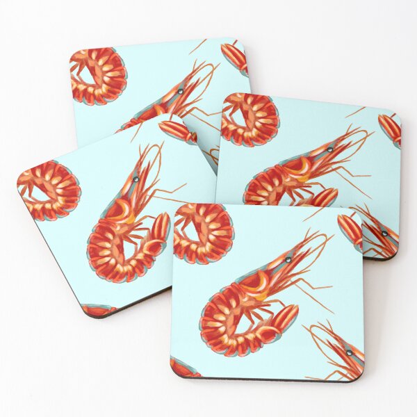 Item preview, Ocean Life Coastal Pattern Collection | Seahorses, Stingrays, Tropical Fish & Shrimp | Nautical Marine Surface Pattern Designs designed and sold by VirtuallyCreativ .