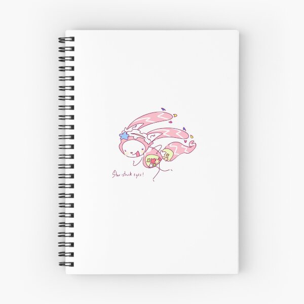 Item preview, Star-Struck Eyes Whimsical Pink Bunny designed and sold by PeaceTypo.