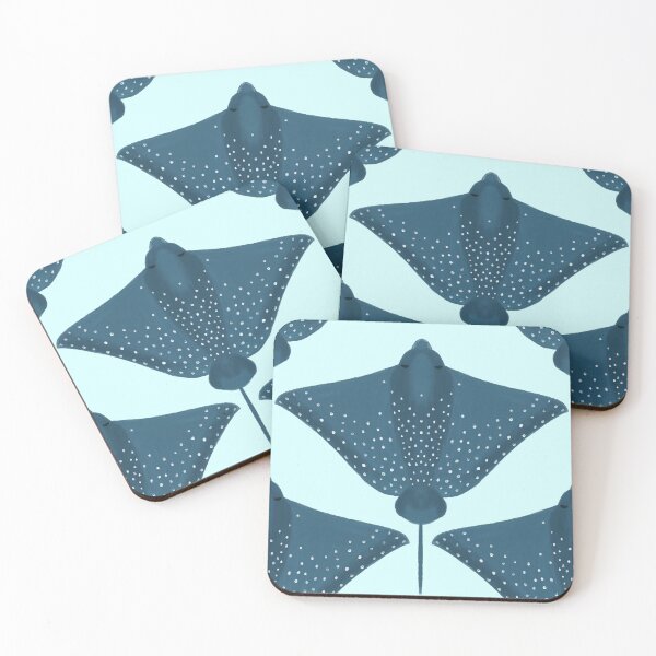 Item preview, Ocean Life Coastal Pattern Collection | Seahorses, Stingrays, Tropical Fish & Shrimp | Nautical Marine Surface Pattern Designs designed and sold by VirtuallyCreativ .