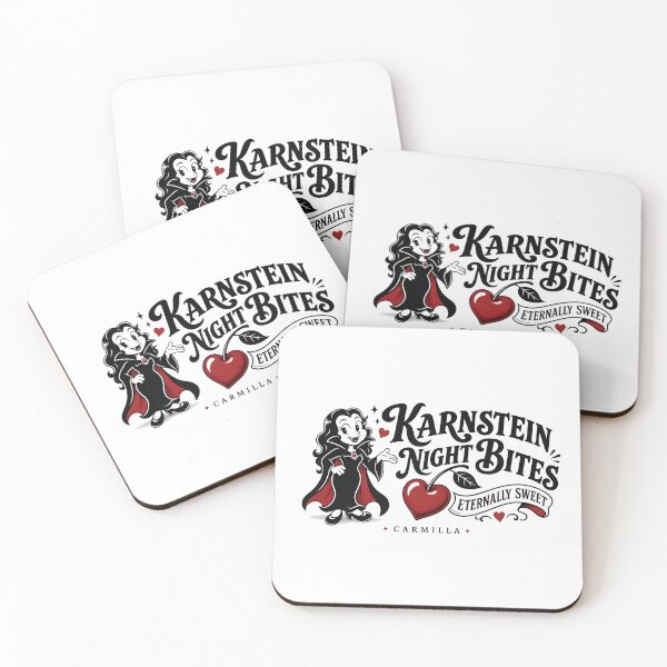 Item preview, Karnstein Night Bites Carmilla Vintage Cartoon Vampire Cherry Art designed and sold by Fenay Designs.
