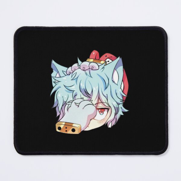 Item preview, Decay Feline Sanctuary - Hand-Masked Blue Shag Paws designed and sold by Mrdonut-ARt.
